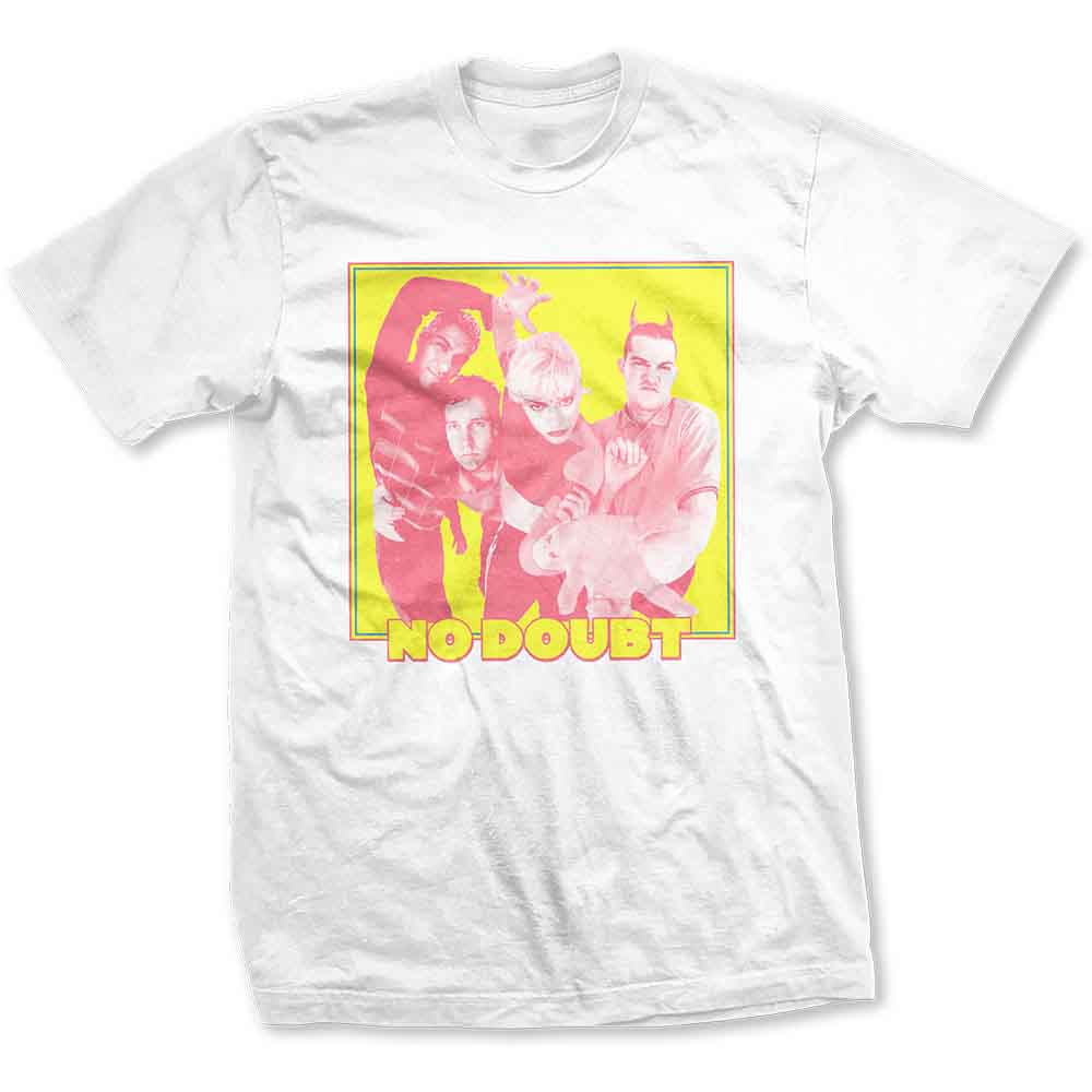 No Doubt | Yellow Photo - T-Shirt White