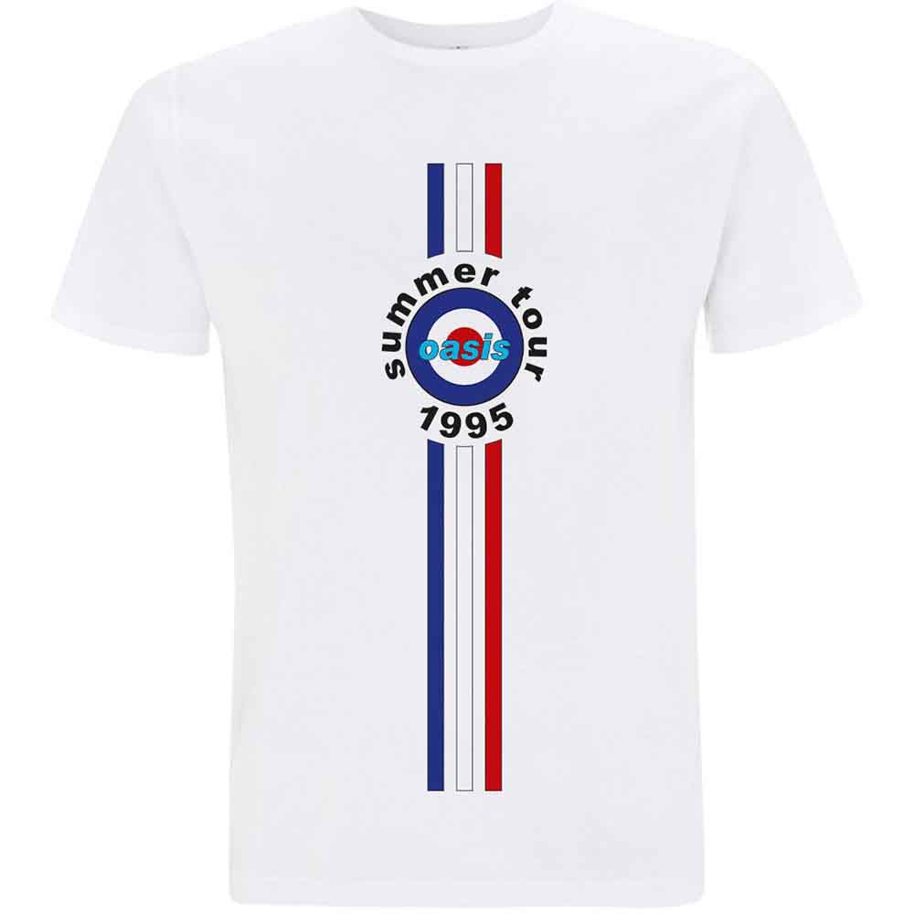 Oasis | Stripes '95 - T-Shirt White
