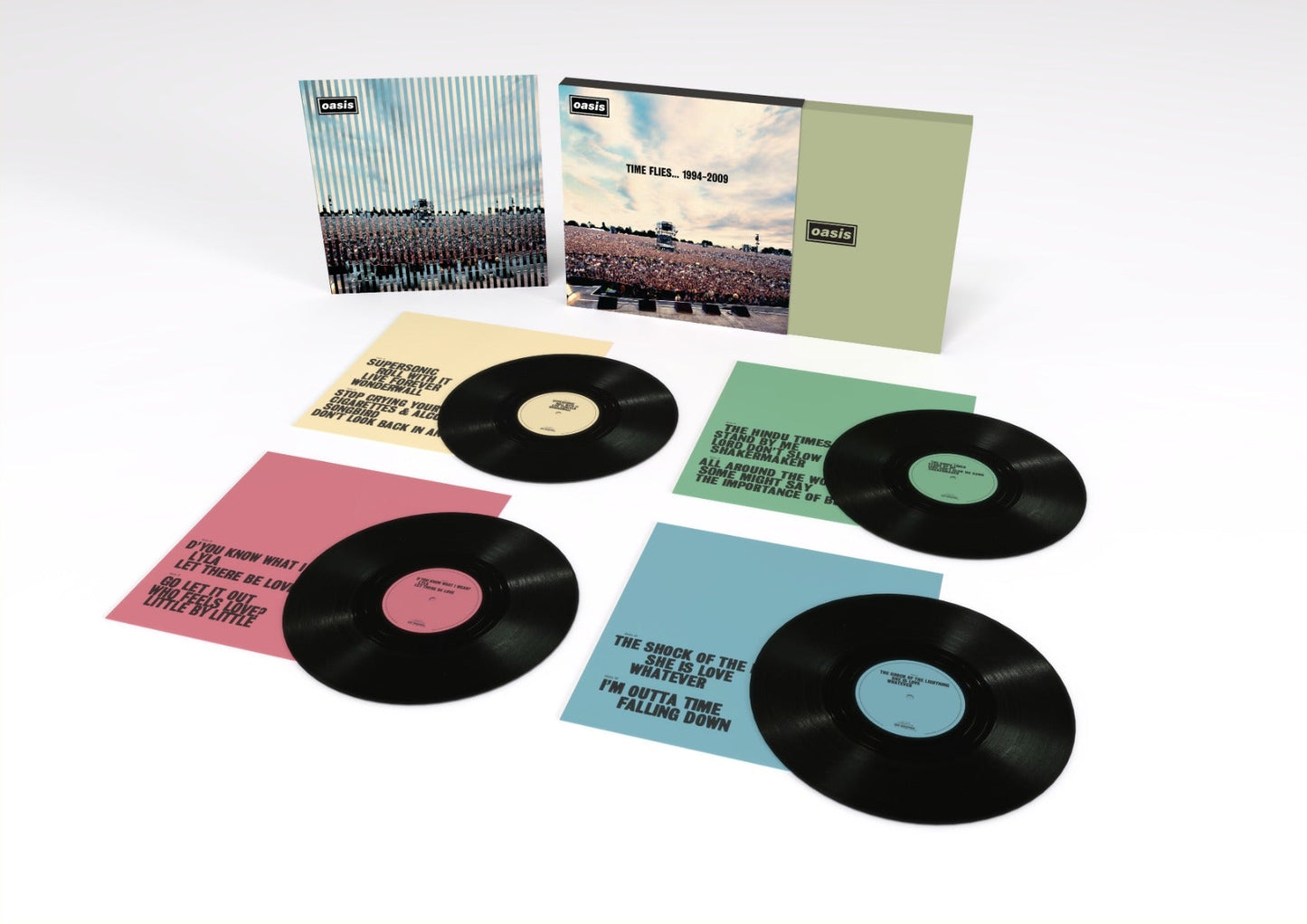 Oasis | Time Flies… 1994-2009 (4Lp) (Box Set) - Vinyl
