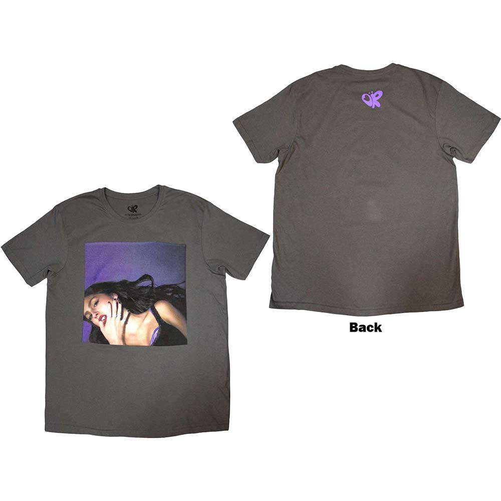 Olivia Rodrigo | Guts Album Cover - T-Shirt Grey