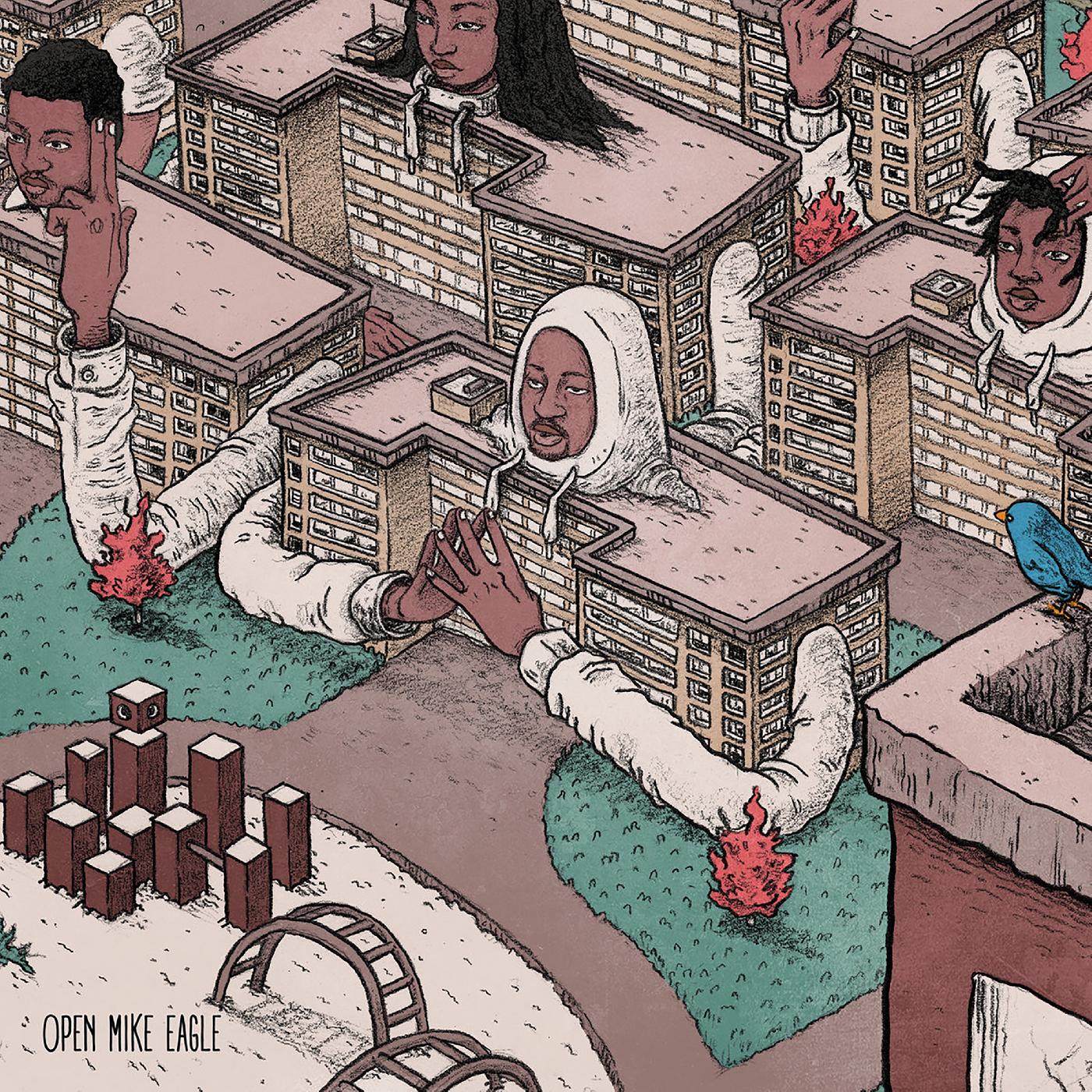 Open Mike Eagle | Brick Body Kids Still Daydream (BRICK RED & CREAM VINYL) - Vinyl