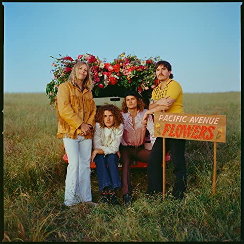 Pacific Avenue | Flowers (Limited Edition - White and Red Vinyl) - Vinyl