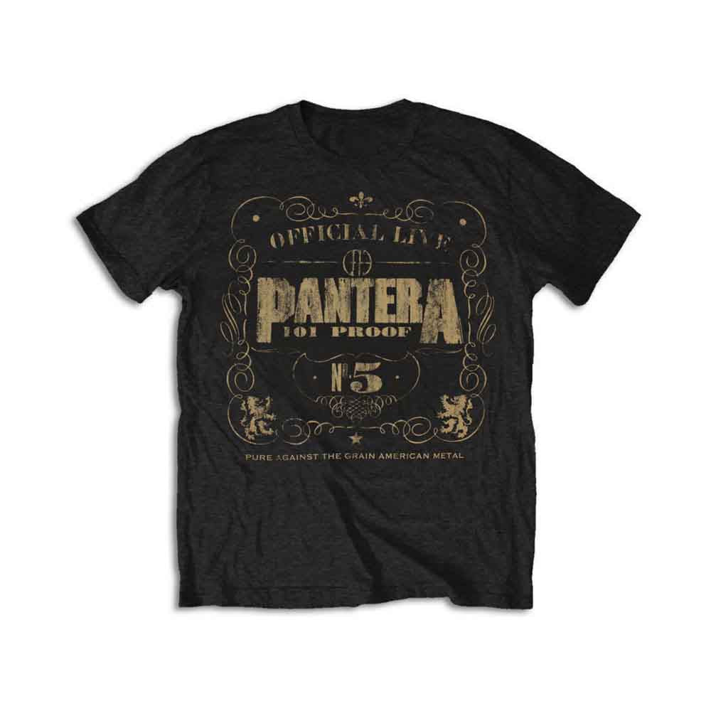Pantera | 101 Proof - T-Shirt Black