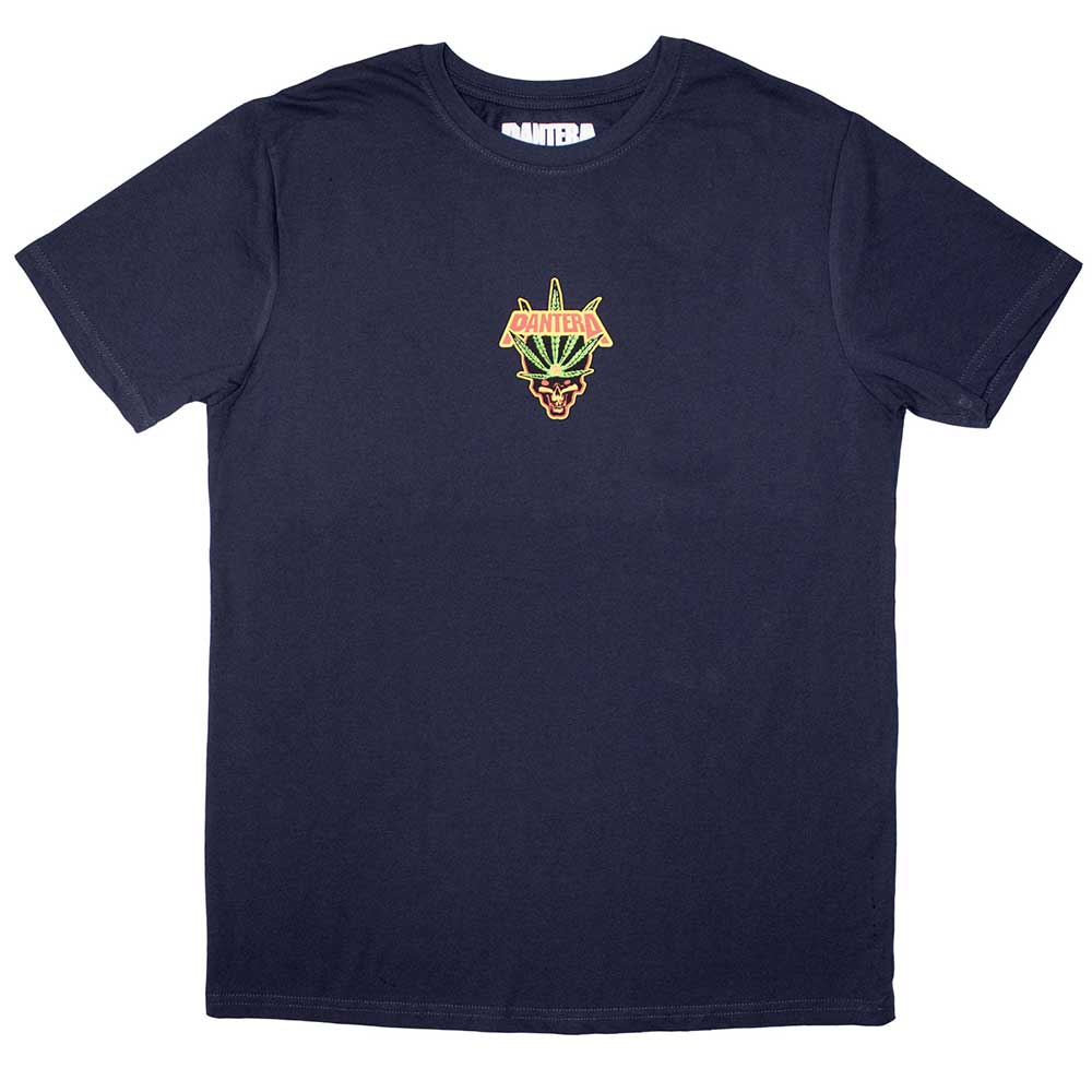 Pantera | Mini Leaf Skull - Blue
