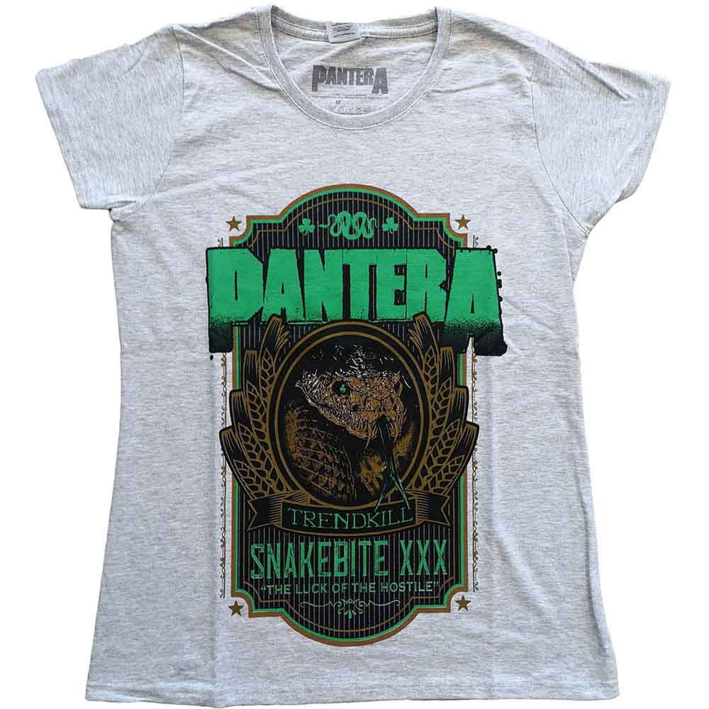 Pantera | Snakebite XXX Label - T-Shirt Grey