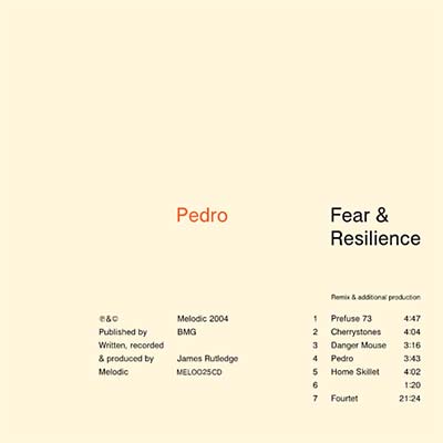PEDRO (UK) | Fear & Resilience - CD