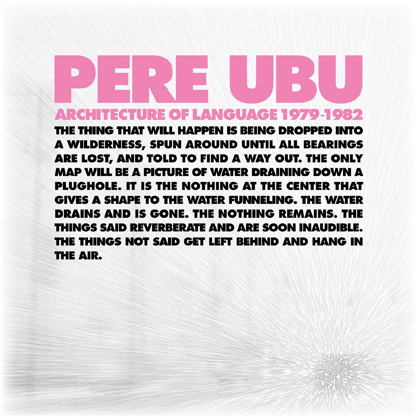 Pere Ubu | Architecture Of Language: 1979-1982 - CD