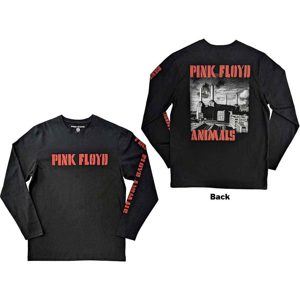 Pink Floyd | Animals B&W - T-Shirt Black