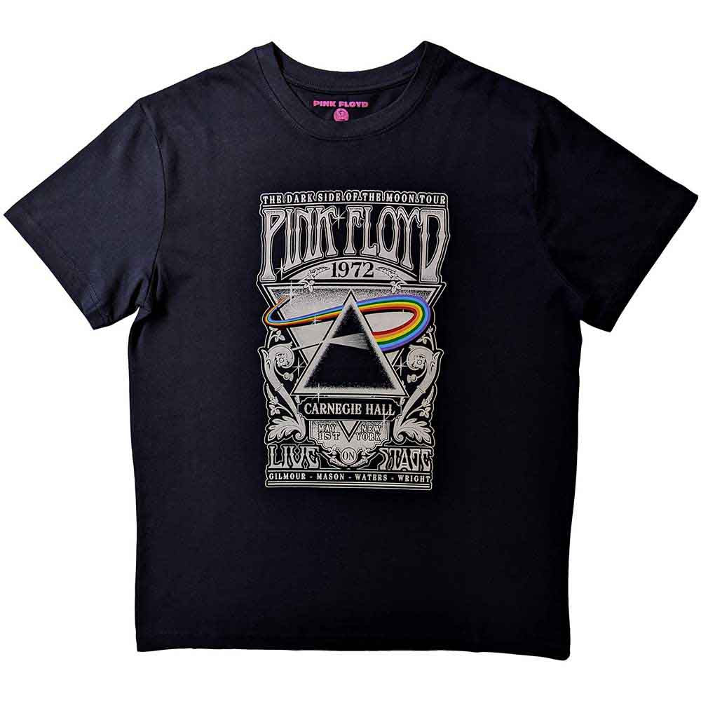 Pink Floyd | Carnegie Hall Poster - T-Shirt Black