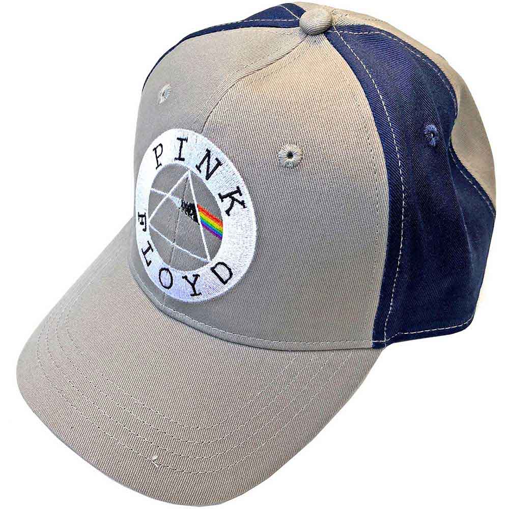 Pink Floyd | Circle Logo - Hat Blue, Grey
