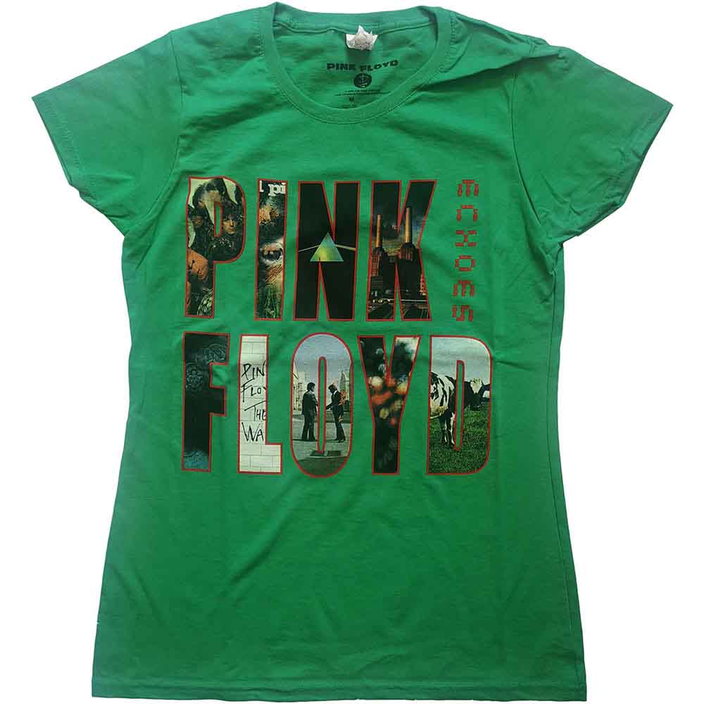 Pink Floyd | Echoes Album Montage - T-Shirt Green