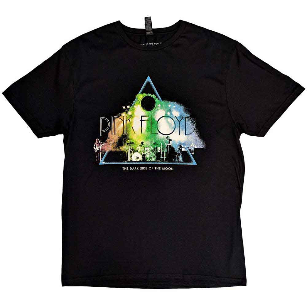 Pink Floyd | Live Band Rainbow Tone - T-Shirt Black