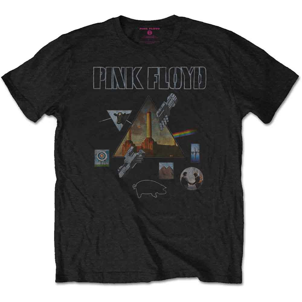 Pink Floyd | Montage - T-Shirt Black