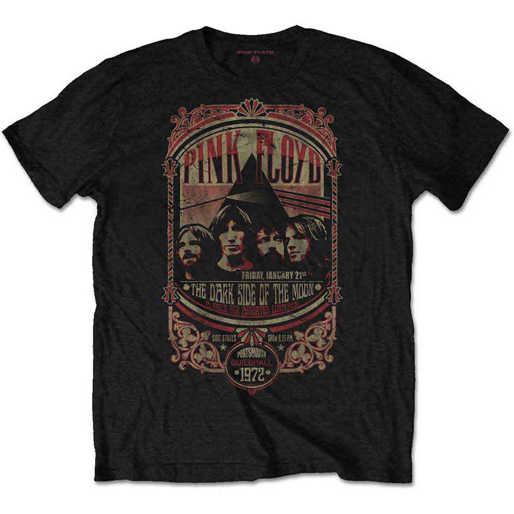 Pink Floyd | Portsmouth 1972 - T-Shirt Black