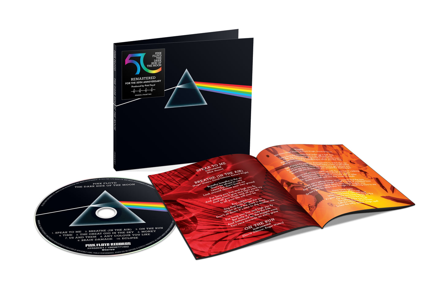 Pink Floyd | The Dark Side of the Moon (50th Anniversary Edition) (With Book, Remastered) - CD