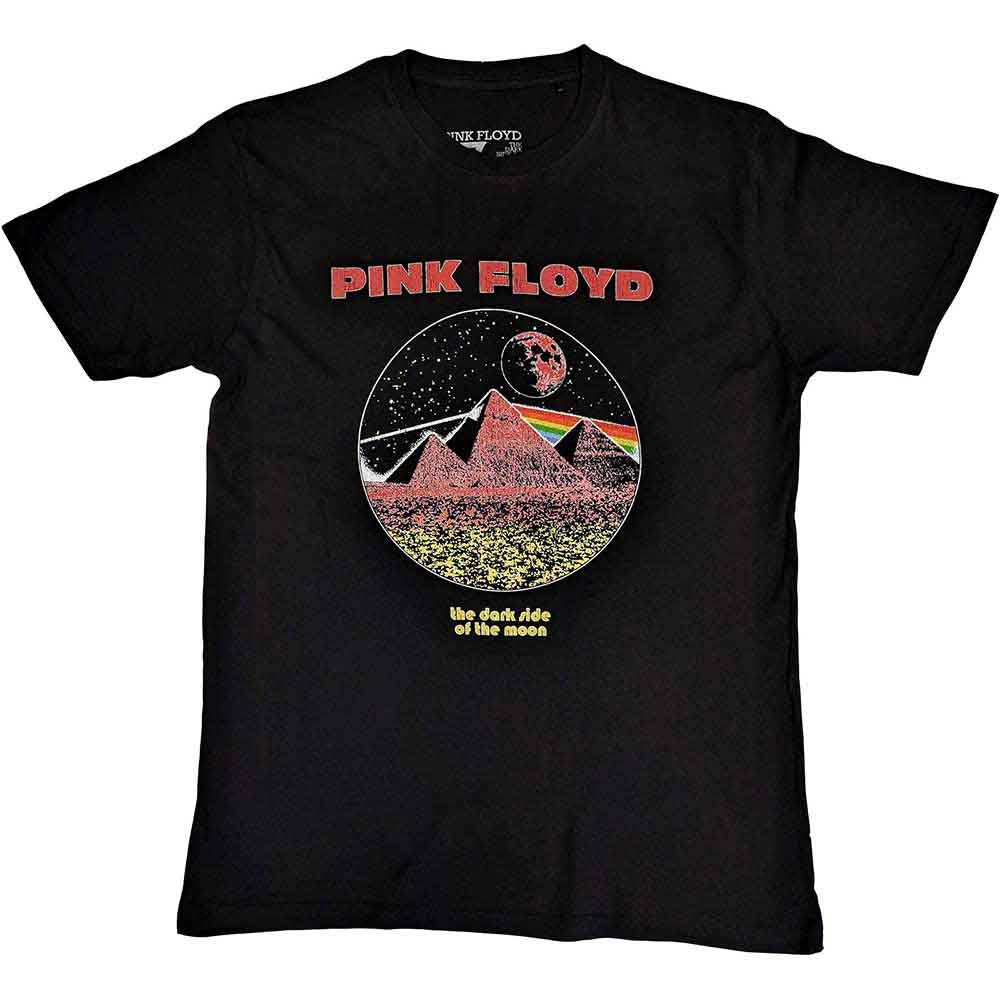 Pink Floyd | Vintage Pyramids - T-Shirt Black