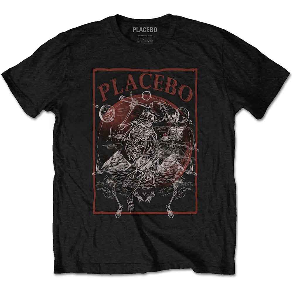 Placebo | Astro Skeletons - T-Shirt Black