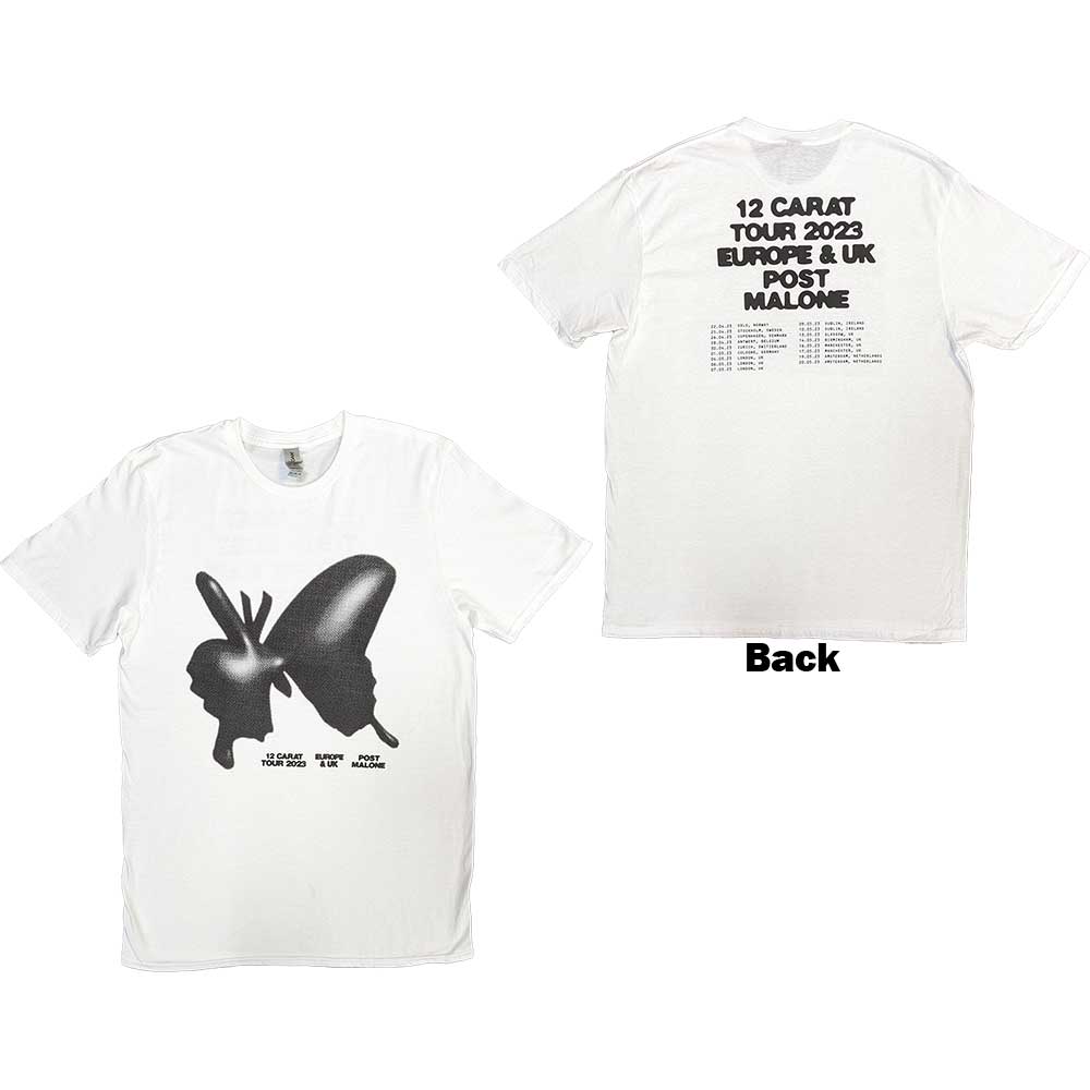 Post Malone | Inflatable Butterfly 2023 Tour - T-Shirt White