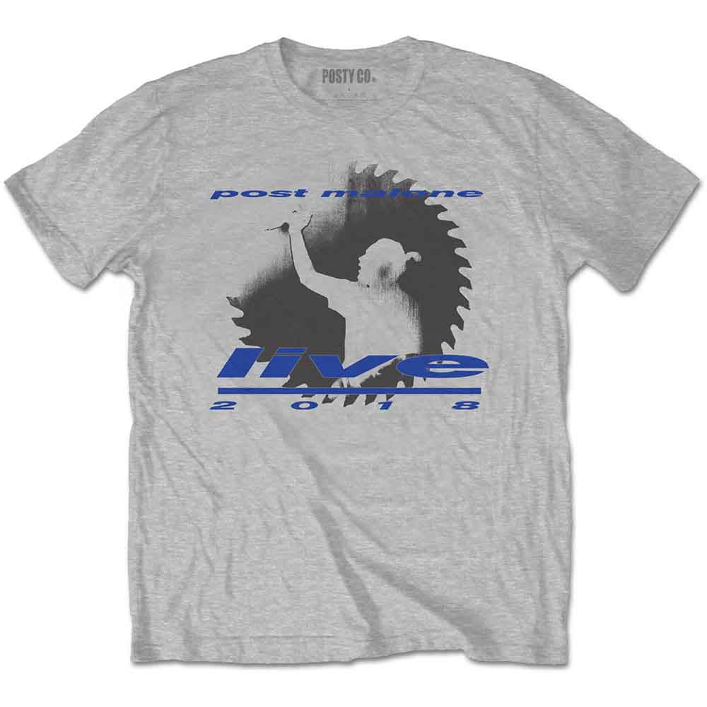 Post Malone | Live Saw - T-Shirt Grey