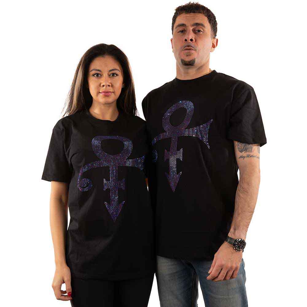 Prince | Purple Symbol - T-Shirt Black