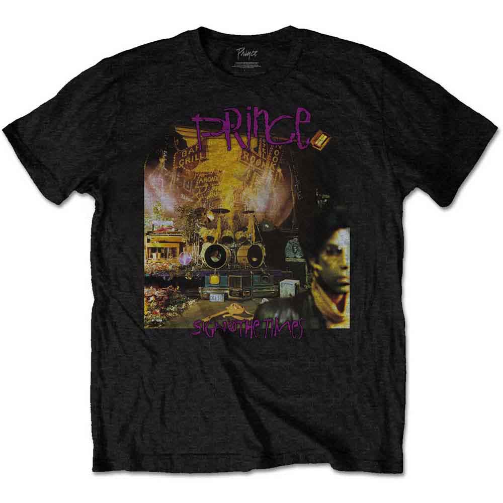 Prince | Sign O The Times Album - T-Shirt Black