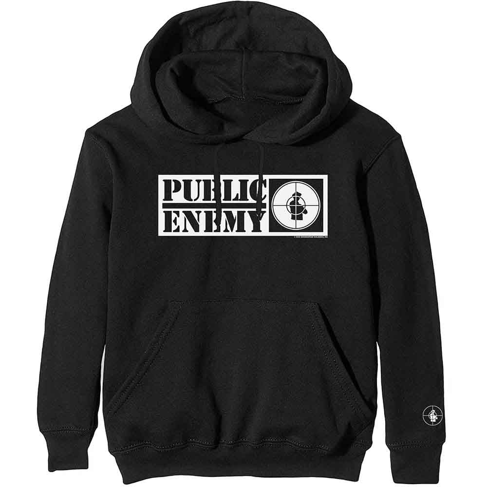 Public Enemy | Crosshairs Logo - Sweatshirt Black