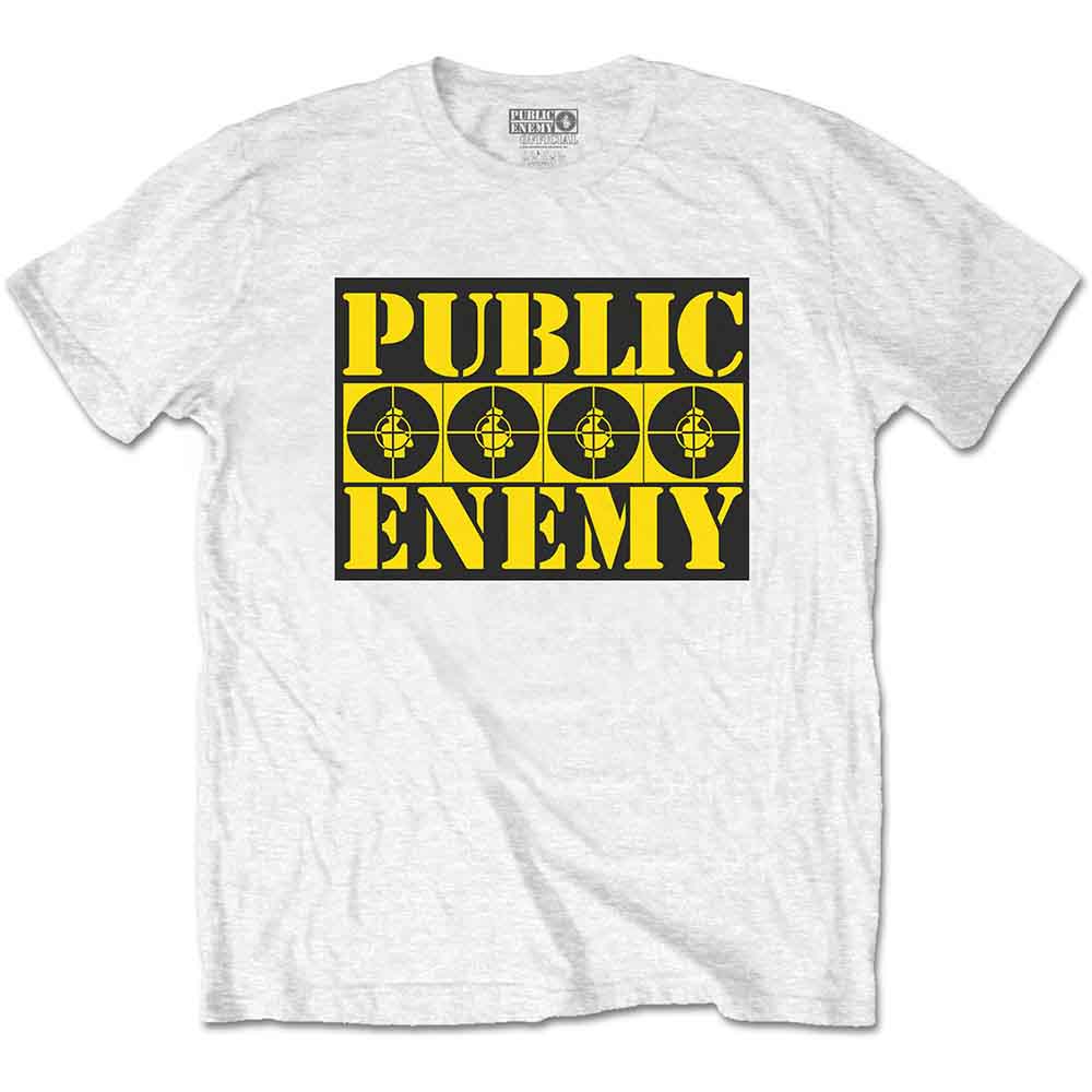 Public Enemy | Four Logos - T-Shirt White
