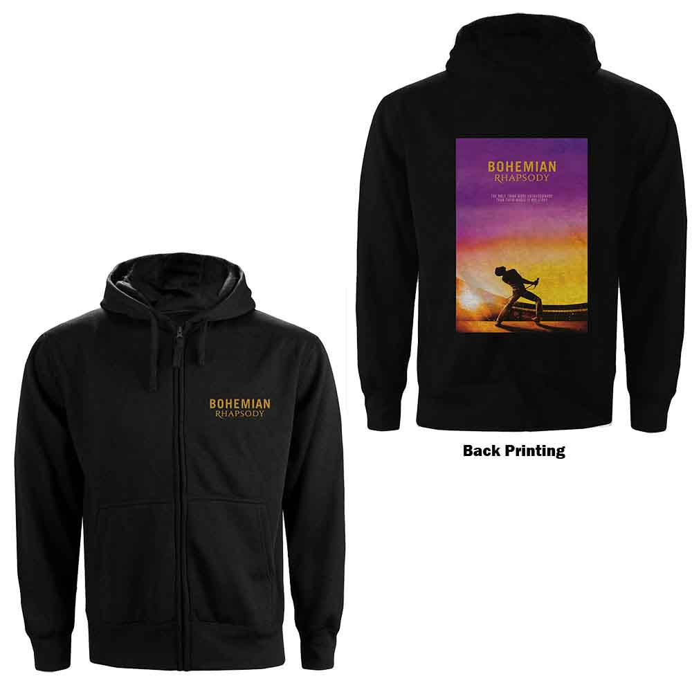 Queen | Bohemian Rhapsody Movie Poster - Sweatshirt Black