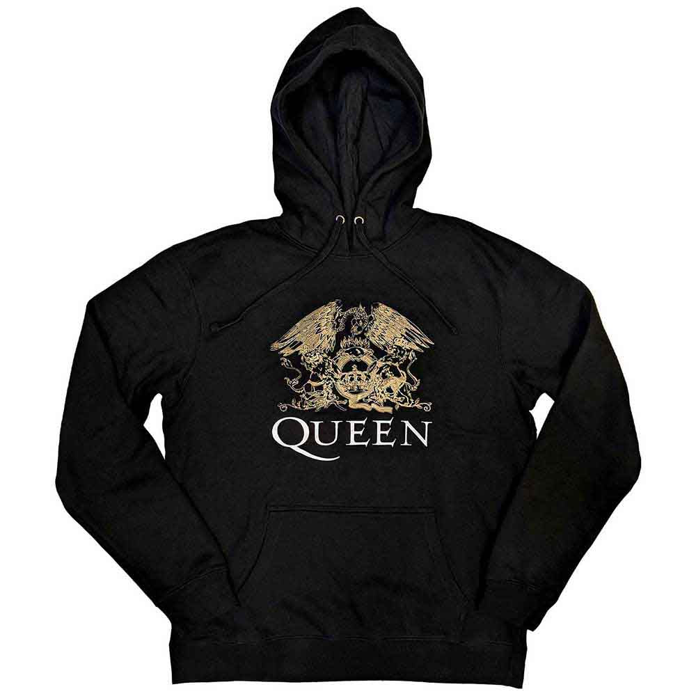 Queen | Crest - Sweatshirt Black