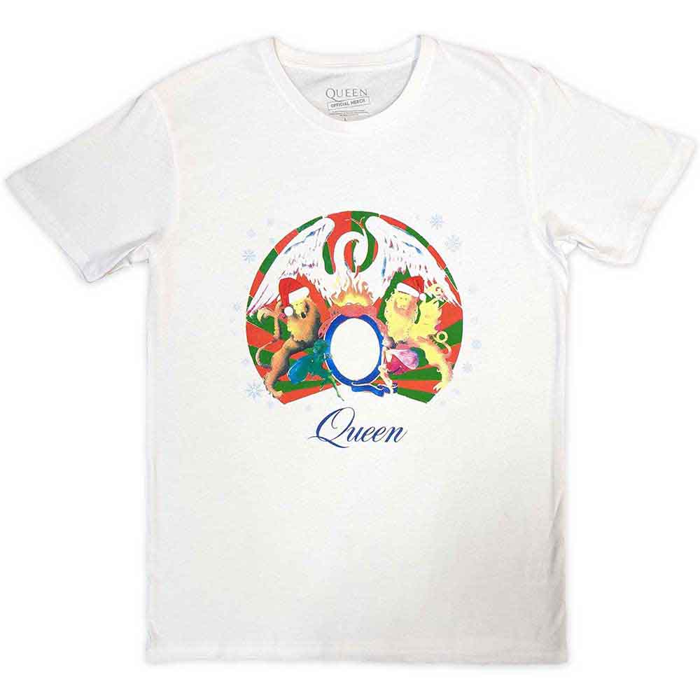 Queen | Snowflake Crest - T-Shirt White