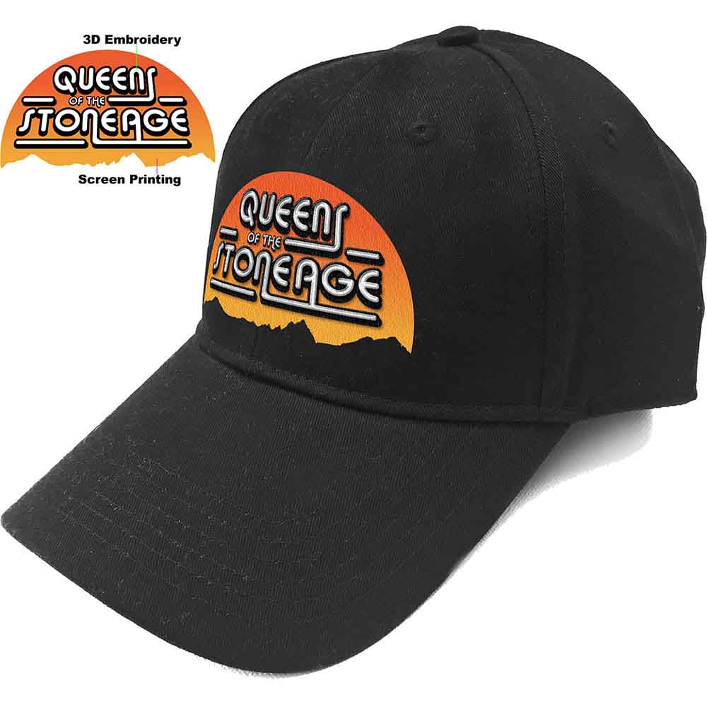 Queens Of The Stone Age | Sunrise Logo - Hat Black