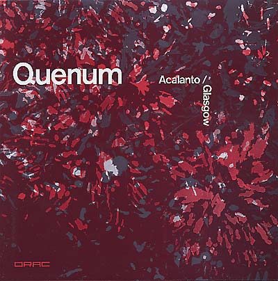 QUENUM | Acalanto/Glasgow - Vinyl