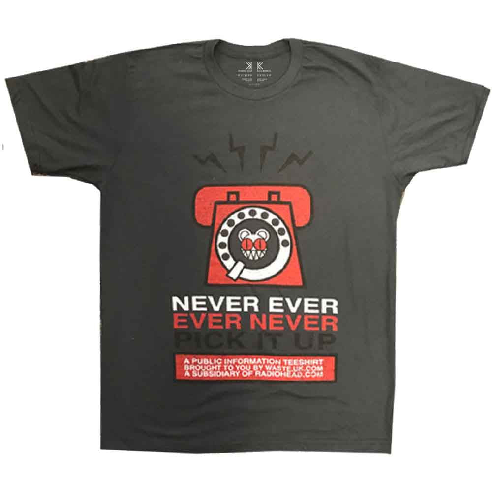 Radiohead | Never Pick It Up - T-Shirt Grey