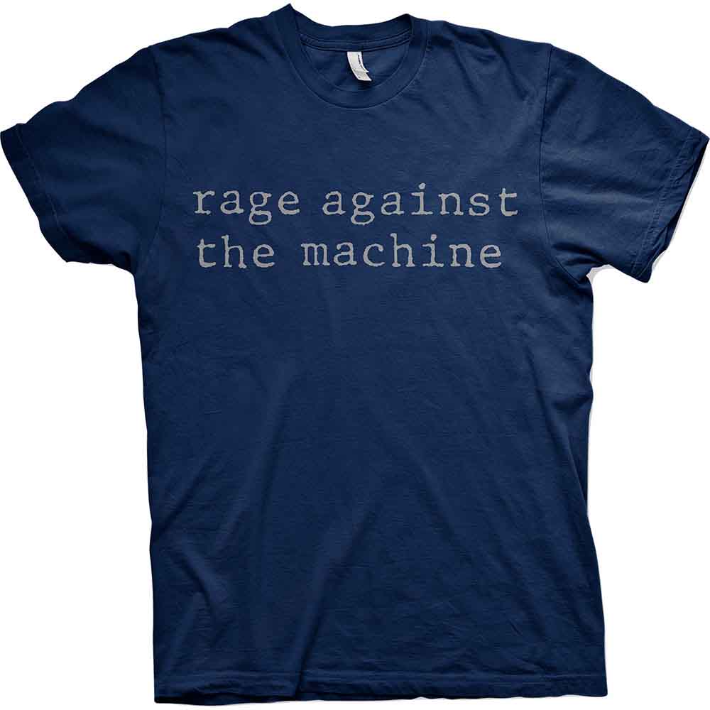Rage Against The Machine | Original Logo - T-Shirt Blue