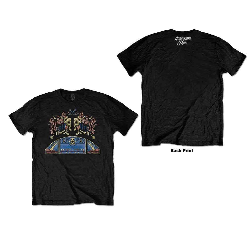 Rag'n'bone Man | Coloured Graveyard - T-Shirt Black