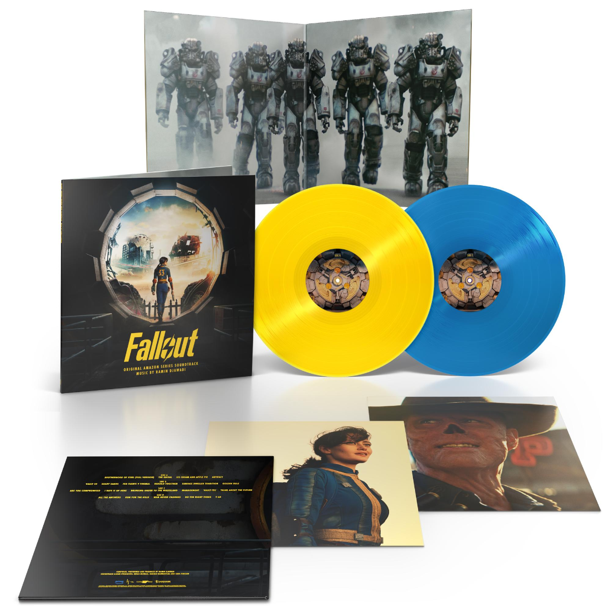 Ramin Djawadi | Fallout - Original Amazon Series Soundtrack (Limited Edition, Colored Vinyl, Blue, Yellow) (2 Lp's) - Vinyl