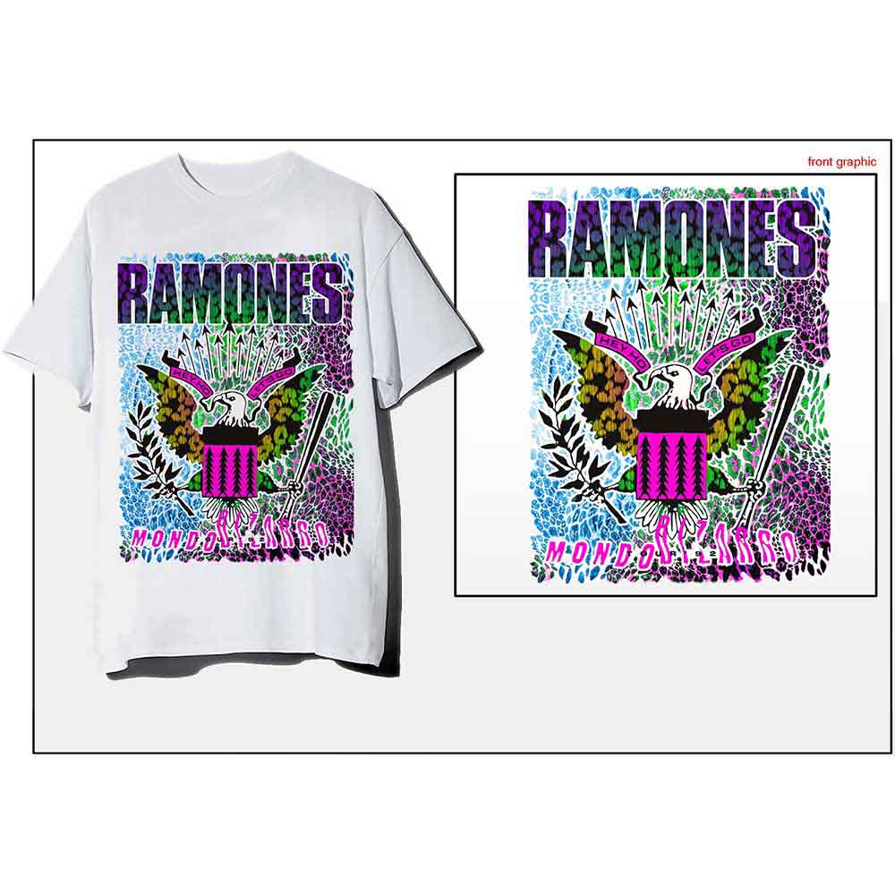 Ramones | Animal Skin - T-Shirt White