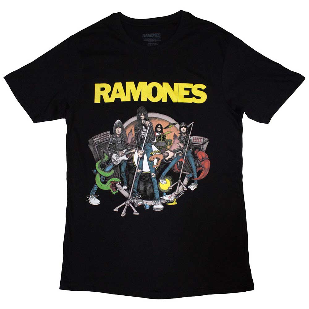Ramones | Cartoon Band - Black