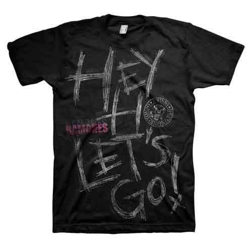 Ramones | Hey Ho - T-Shirt Black