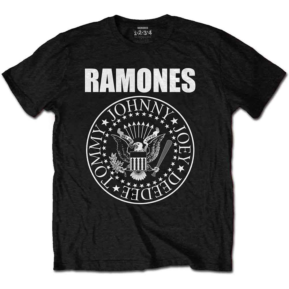 Ramones | Presidential Seal - T-Shirt Black