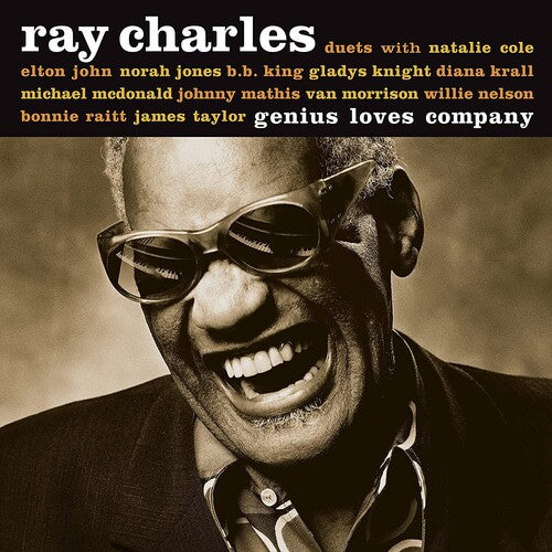 Ray Charles | Genius Loves Company (140 Gram Vinyl, Gatefold LP Jacket) (2 Lp's) - Vinyl