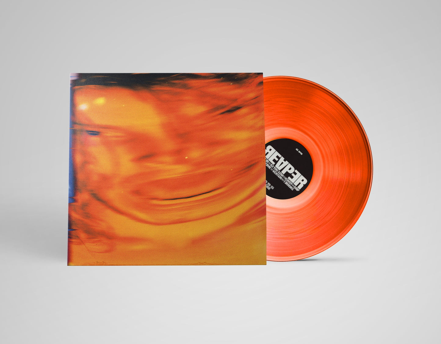 Reaper | heady (Translucent Orange "Eco-Sonic" Injection Mold Pressing) - Vinyl