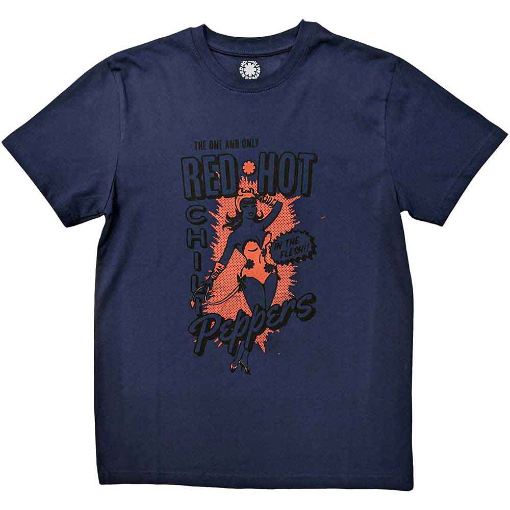 RED HOT CHILI PEPPERS | In The Flesh - T-Shirt Blue