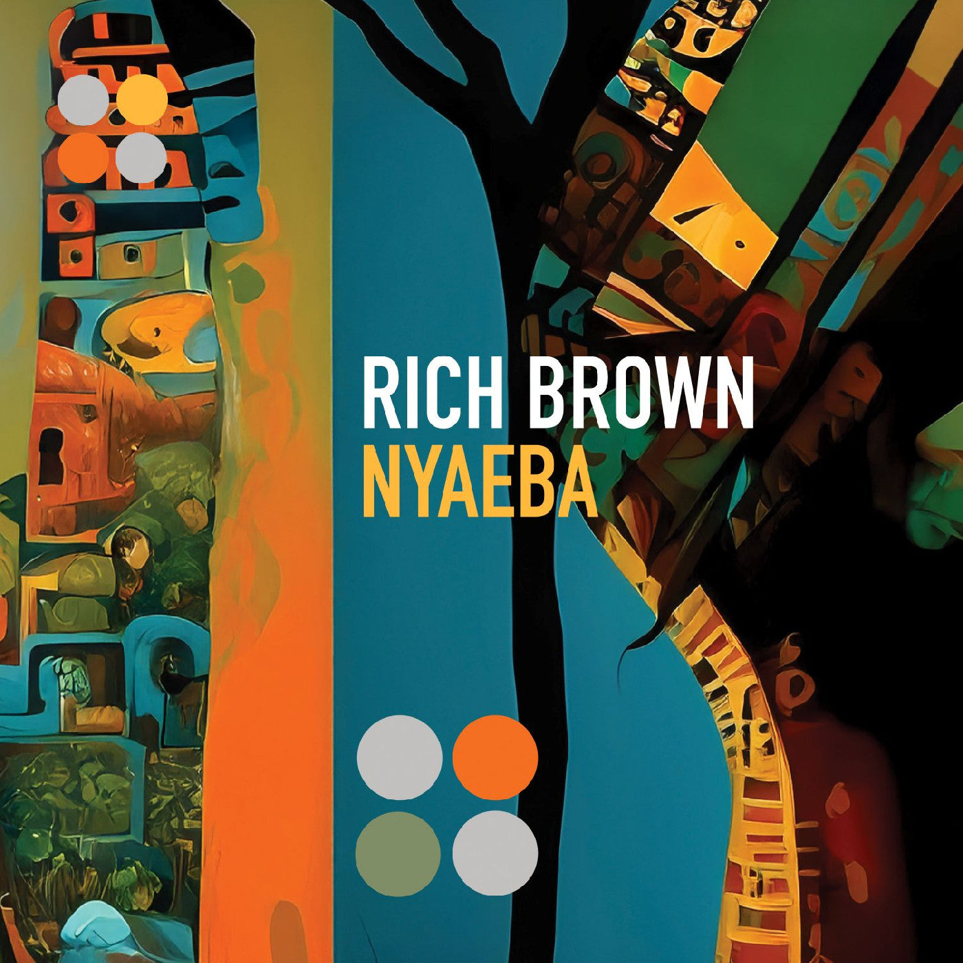 Rich Brown | Nyaeba (Orange Marble Vinyl) - Vinyl