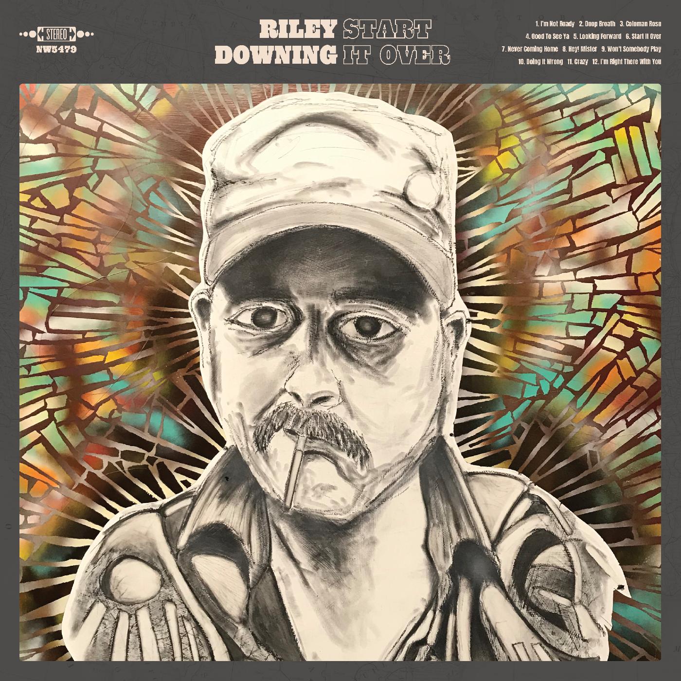 Riley Downing | Start It Over (SEA GLASS & TURQUOISE VINYL) - Vinyl