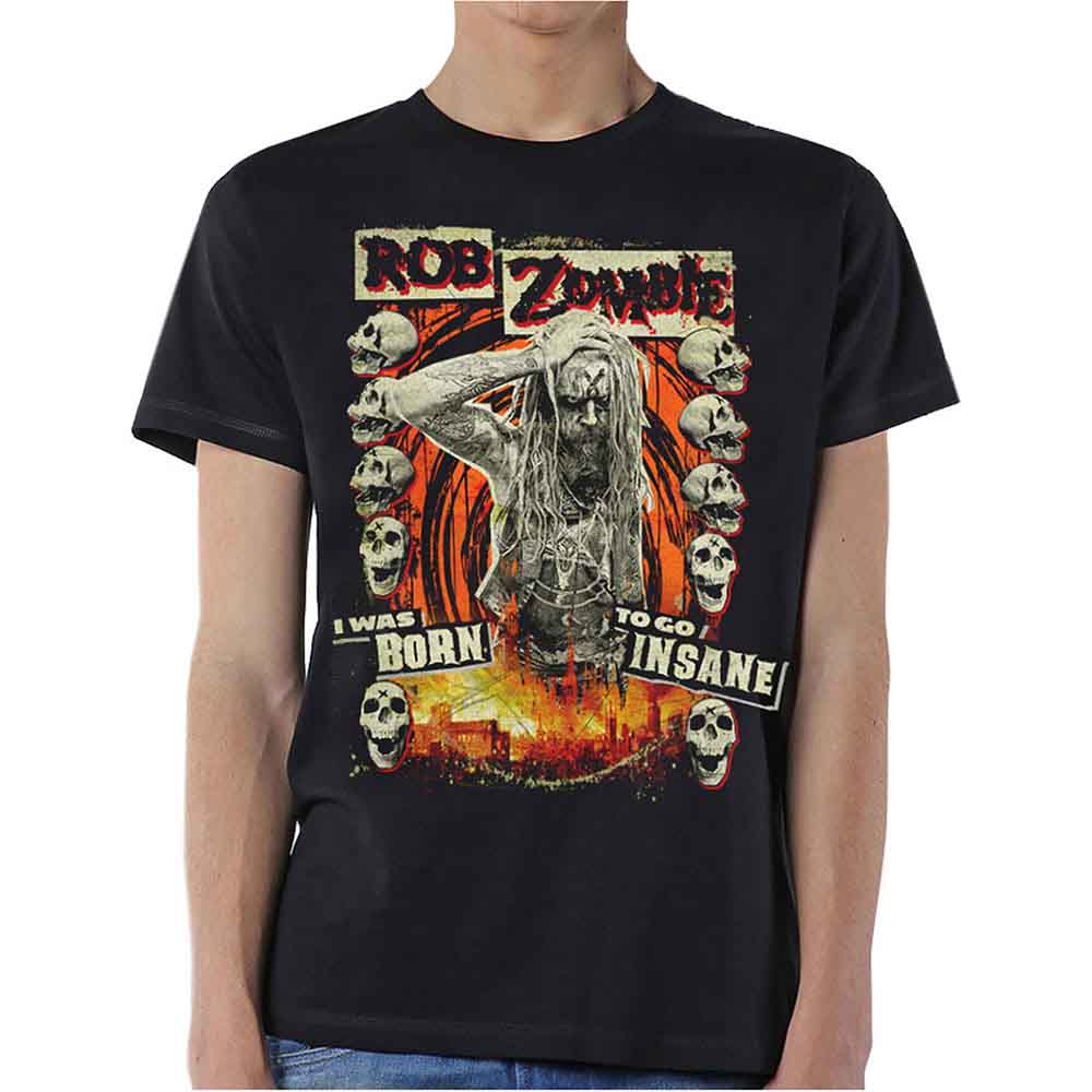 Rob Zombie | Born to Go Insane - T-Shirt Black