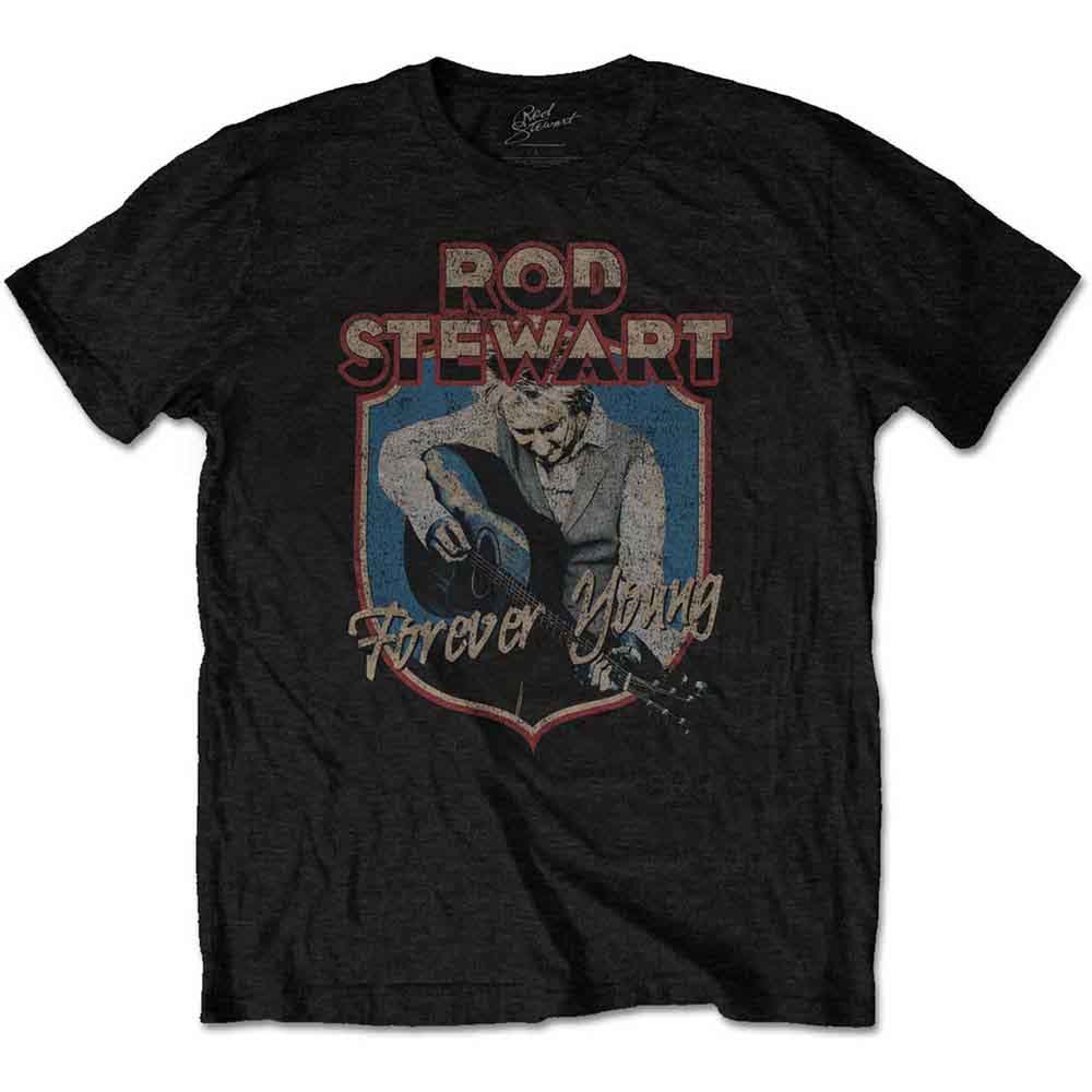 Rod Stewart | Forever Crest - T-Shirt Black