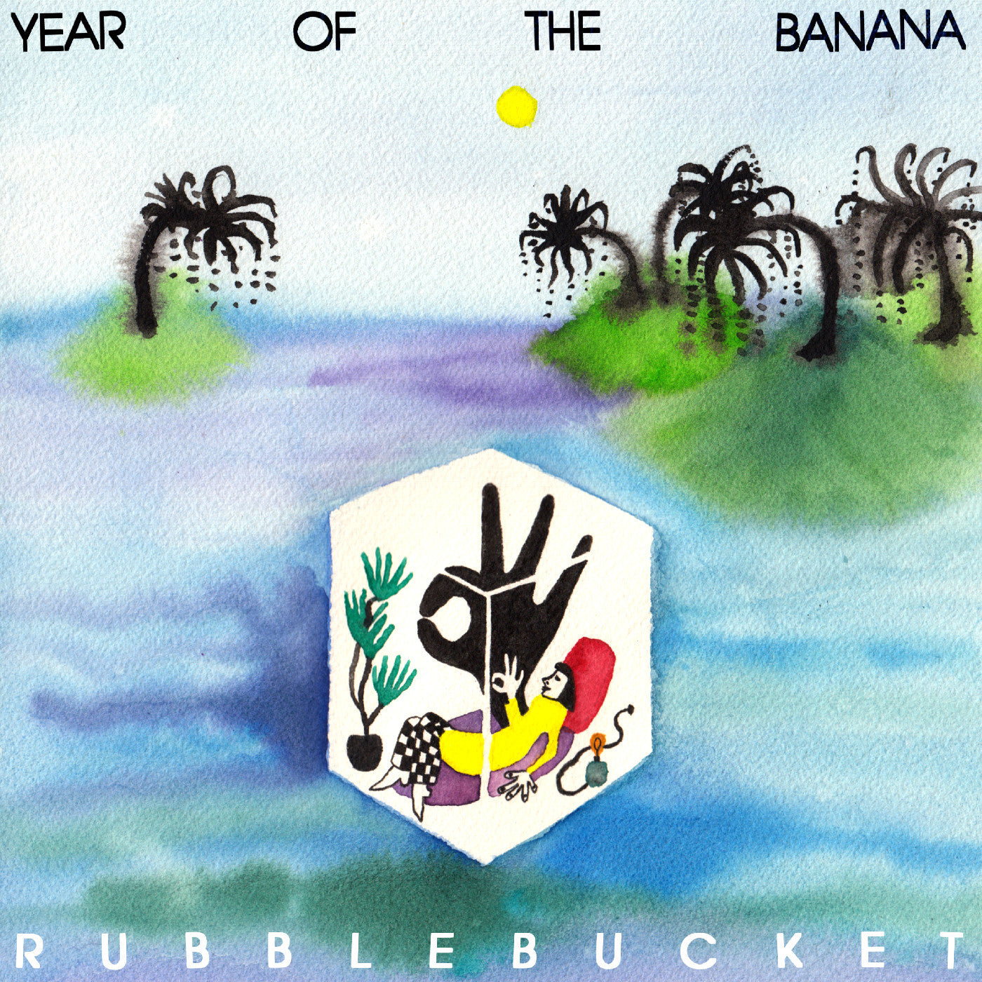 Rubblebucket | Year Of The Banana (Indie Exclusive Yellow & Brown Splatter Vinyl) - Vinyl