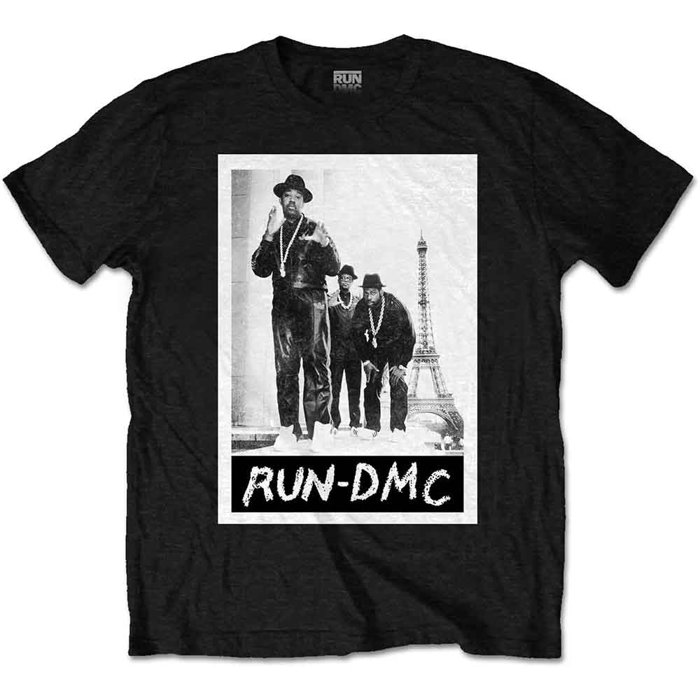 Run Dmc | Paris Photo - T-Shirt Black