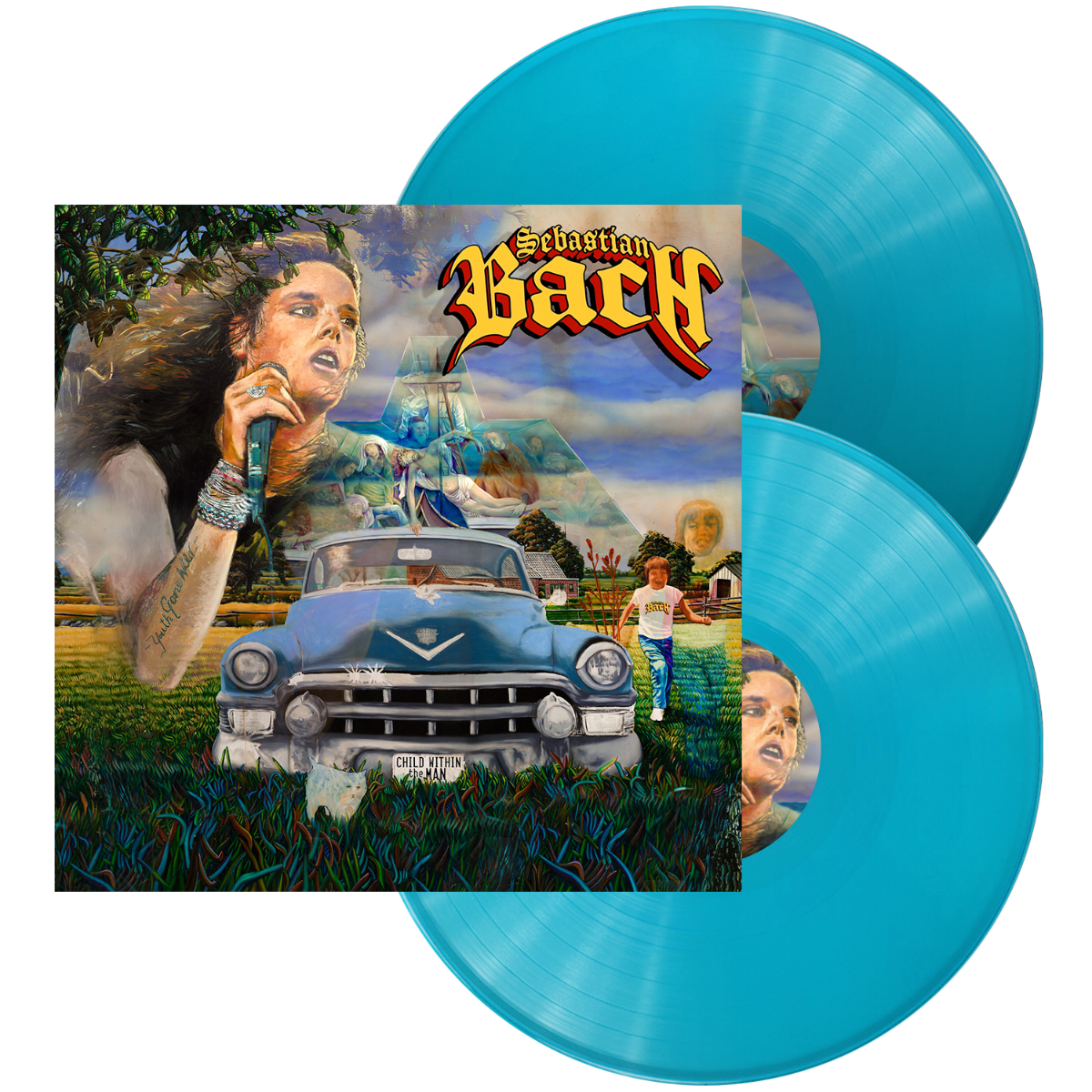 Sebastian Bach | Child Within The Man (Indie Exclusive, Colored Vinyl, Blue) (2 Lp's) - Vinyl